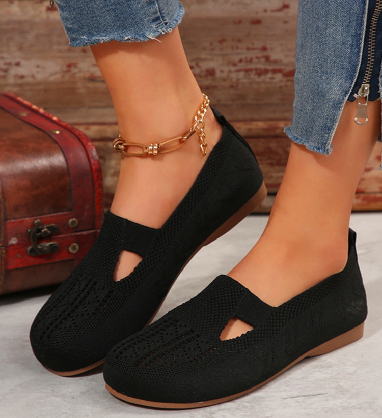 Fannie | Ergonomic Knit Slip-On Sandals