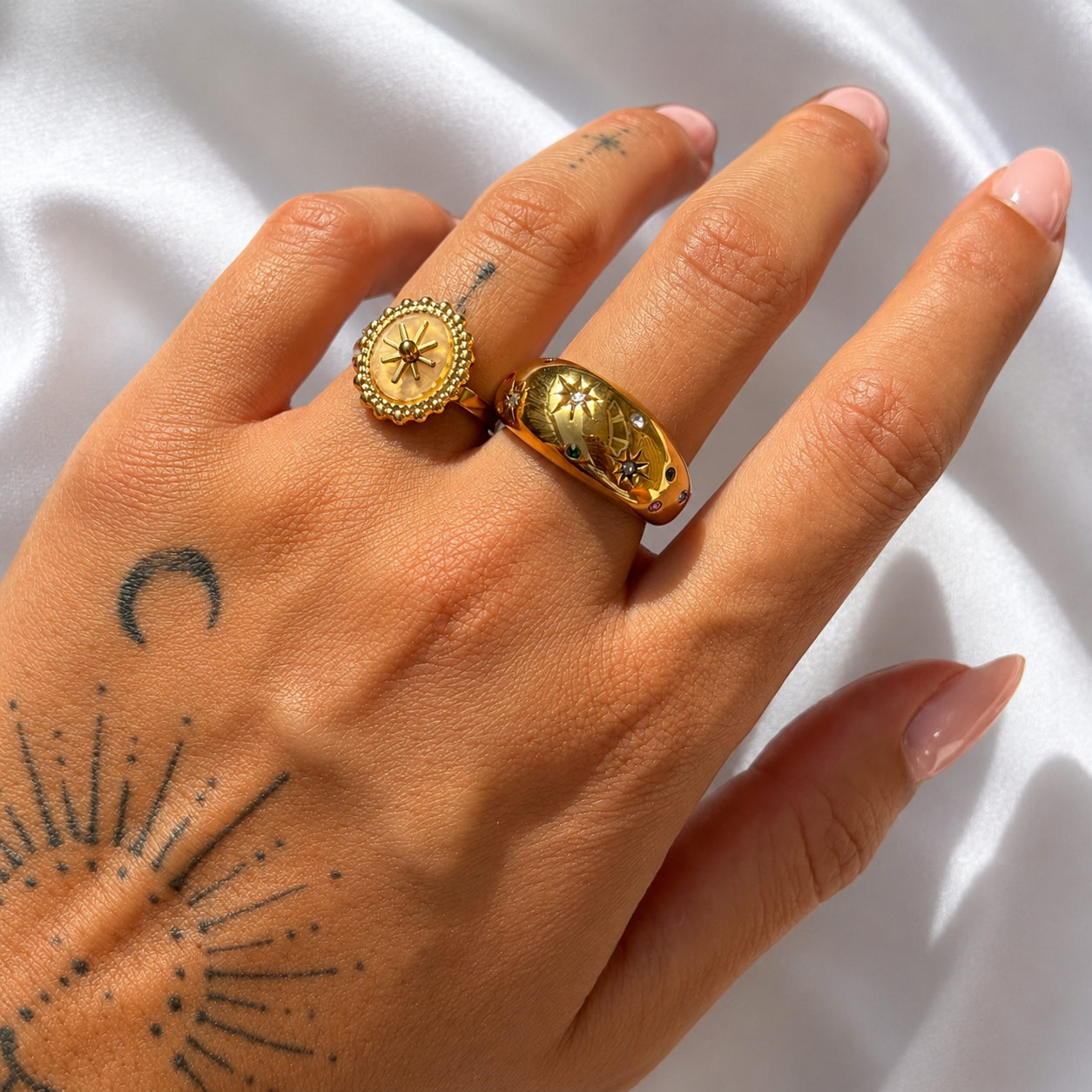Ellison | Sunstone Adjustable Ring