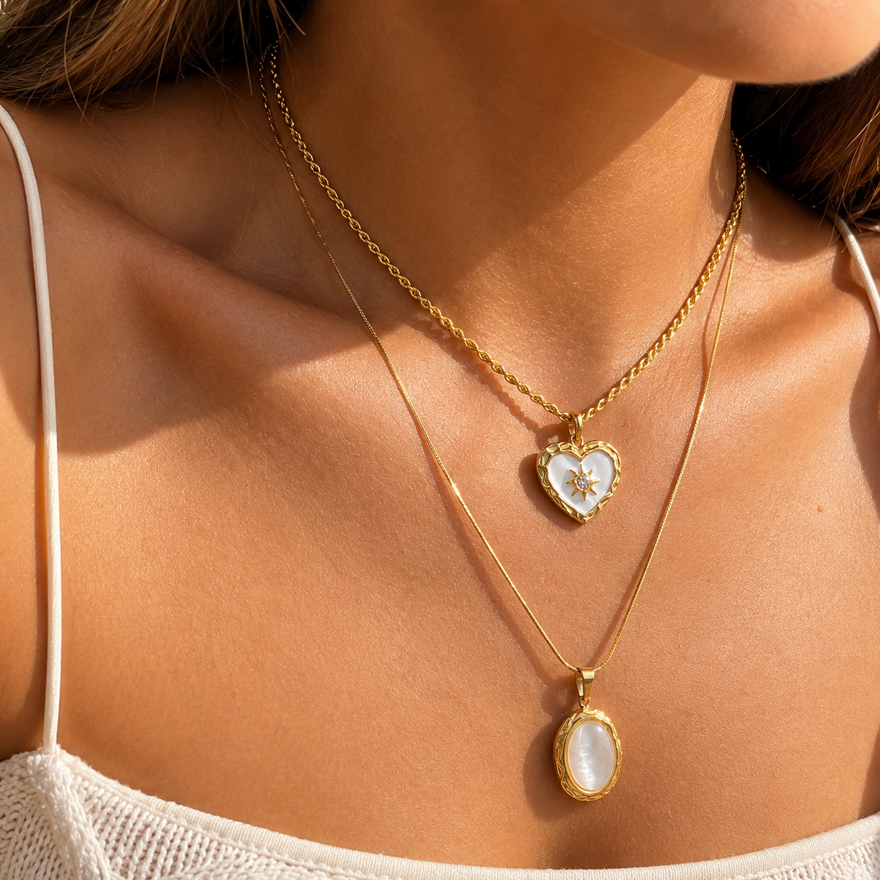 Winifred | Heart Pendant Necklace