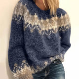 Solène | Nordic Pattern Cozy Knit Sweater