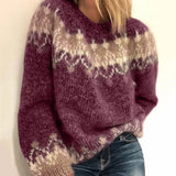 Solène | Nordic Pattern Cozy Knit Sweater